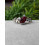 Bague en grenat - Ajustable argent sterling