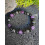 Bracelet " Triple Protection " en pierre naturelle Améthyste, Obsidienne & Hématite