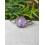 Bague en Améthyste - Ajustable - Argent sterling