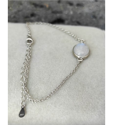 Bracelet en pierre de lune - argent 925