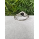 Bague en Obsidienne Oeil Céleste - ajustable 