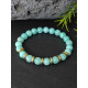 Bracelet en Amazonite Extra du Pérou