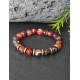 Bracelet en Agate Feu