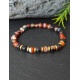 Bracelet en Agate Feu