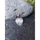 Pendentif coeur cristal de roche