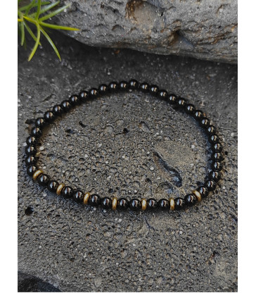 Bracelet en Tourmaline Noire