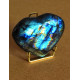 Coeur Labradorite Polie de 648 Gr