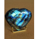 Coeur Labradorite Polie de 648 Gr