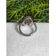 Bague lépidolite ajustable - Argent sterling