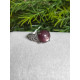 Bague lépidolite ajustable - Argent sterling