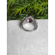 Bague lépidolite ajustable - Argent sterling