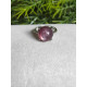 Bague lépidolite ajustable - Argent sterling