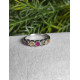 Bague Tourmaline Multicolore - Argent sterling 925