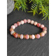 Bracelet en Rhodochrosite