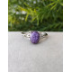 Bague en Charoite Ajustable en Argent sterling