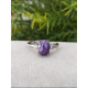 Bague en Charoite Ajustable en Argent sterling