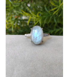 Bague Labradorite Ajustable Argent sterling