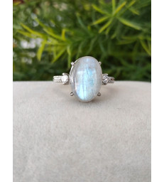 Bague Labradorite Ajustable Argent sterling