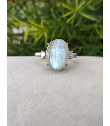 Bague Labradorite Ajustable Argent sterling