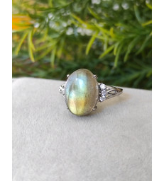 Bague Labradorite Ajustable Argent sterling