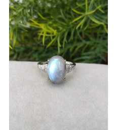 Bague Labradorite Ajustable Argent sterling