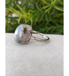 Bague Labradorite Ajustable Argent sterling