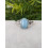Bague ajustable en Aigue Marine - Argent sterling
