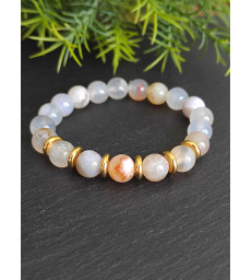 Bracelet Agate Fleur