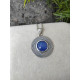 Pendentif en Cyanite bleue en argent sterling 925