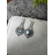 Boucles d'oreilles Labradorite Argent 925s