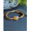 Bracelet Bohème Oeil de Tigre - Réglable