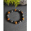 Bracelet " Triple Protection " en pierre naturelle Oeil de Tigre, Obsidienne & Hématite