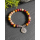 Bracelet en Jaspe Mokaite