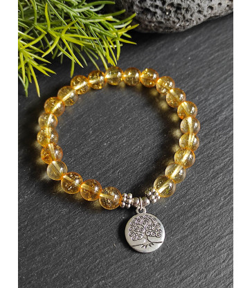 Bracelet Quartz Jaune Extra