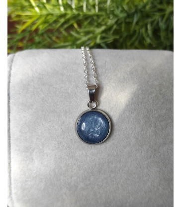 Pendentif en Cyanite Bleue