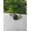 Bague en jade vert ajustable en argent sterling 925