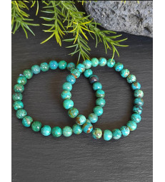 Bracelet en chrysocolle