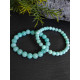 Bracelet en Amazonite Extra du Pérou