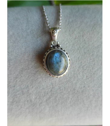 Pendentif Labradorite Argent 925