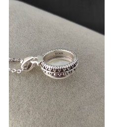 Pendentif pierre de lune en argent 925