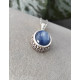 Pendentif en Cyanite Bleue Argent 925 sterling