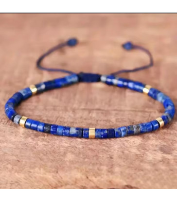 Bracelet Lapis Lazuli Ajustable