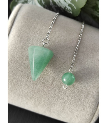 Pendule en Aventurine Verte