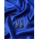 Boucles d'oreilles Lapis lazuli Argent 925