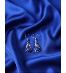 Boucles d'oreilles Lapis lazuli Argent 925