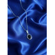 Pendentif en Obsidienne noire argent 925