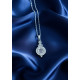 Pendentif en quartz rose argent 925