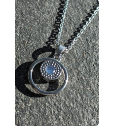 Pendentif en Cyanite argent 925