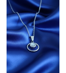 Pendentif en Pierre de lune argent 925