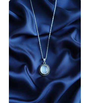 Pendentif en Pierre de lune argent 925